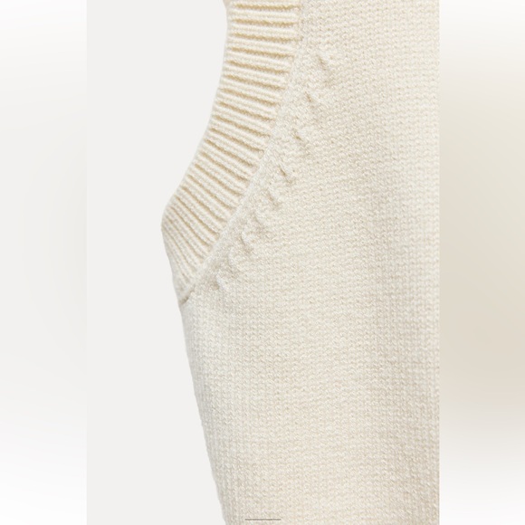 ZARA HIGH COLLAR KNIT VEST TOP - Picture 5 of 5